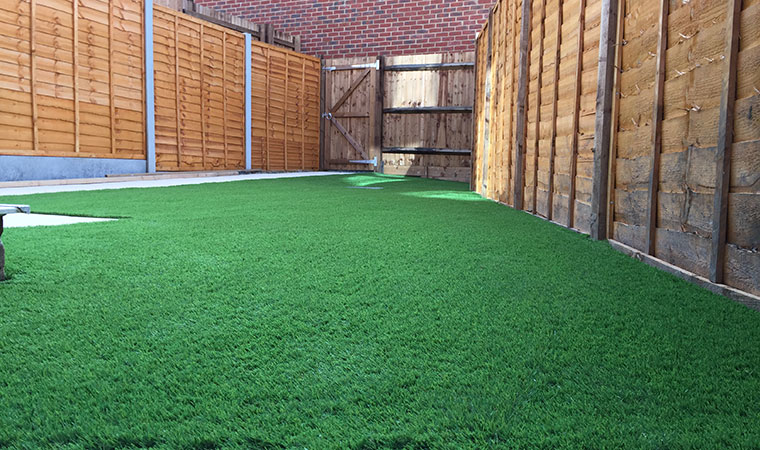 Artificial Grass Close-up